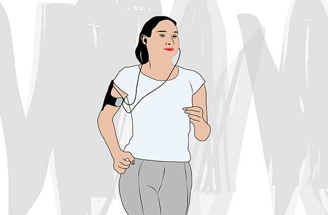 聽音樂、跑步、女性-康興醫(yī)療器械官網(wǎng)